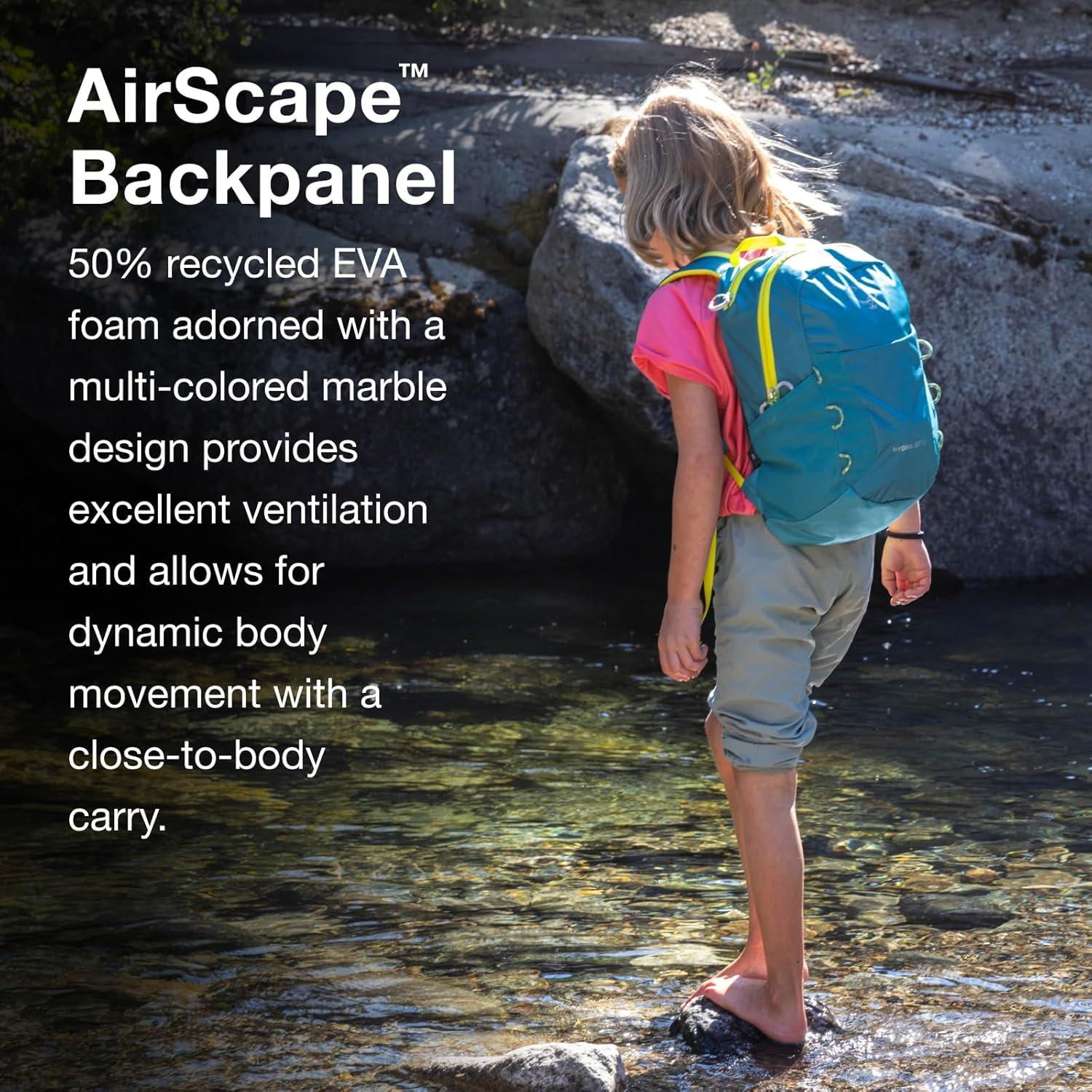 imageOsprey HydraJet 12L Kids Hiking Backpack with Hydraulics Reservoir Green CanopyEuphoria Purple