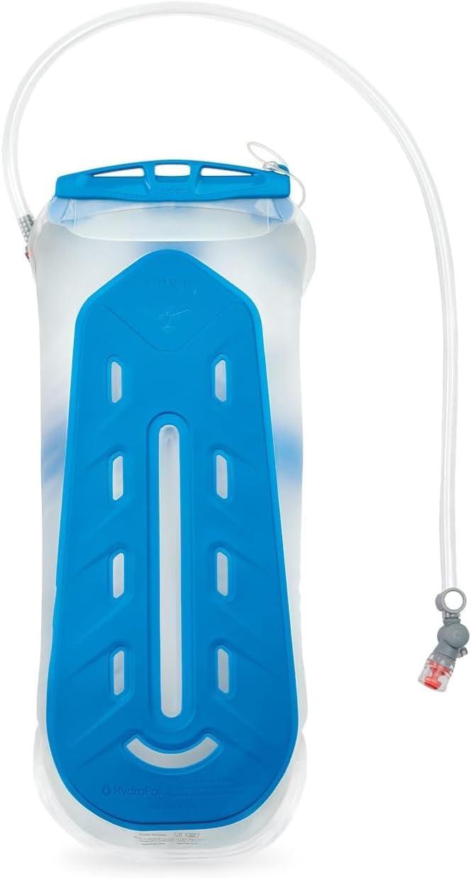 imageOsprey Hydraulics Backpack Water Reservoir with Bite Valve BPAFree Leakproof Hydration Bladder with QuickConnect and SlideSeal Compatible with Most Hiking and Biking Packs Clear3L