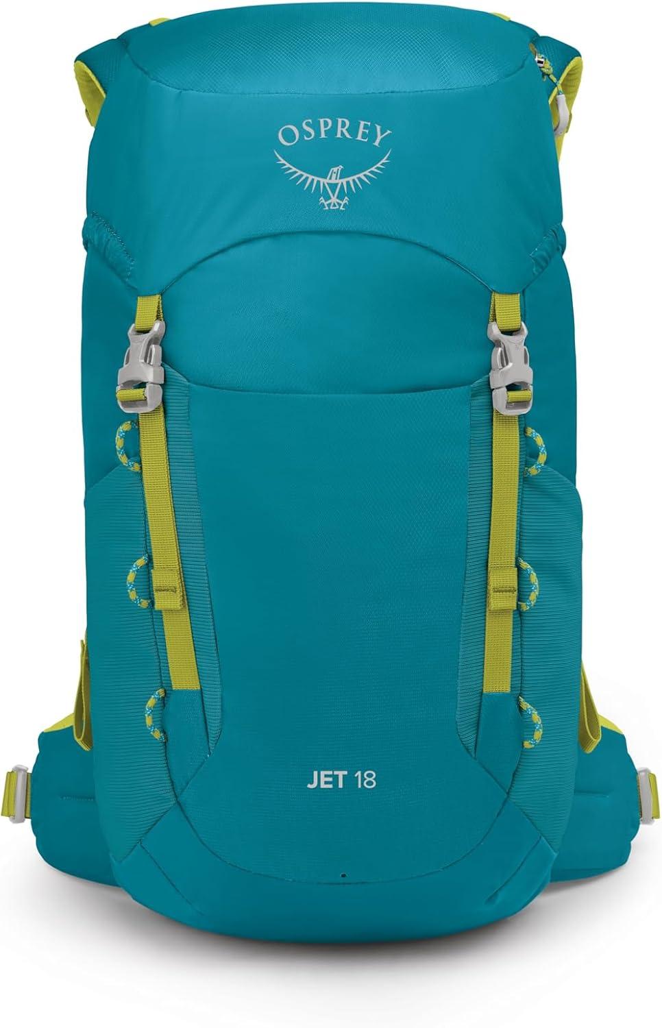 imageOsprey Jet 18L Kids Hiking Backpack Blue SpikemossBlue Spikemoss