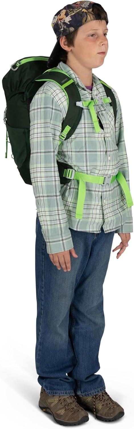 imageOsprey Jet 18L Kids Hiking Backpack Blue SpikemossBlue Spikemoss