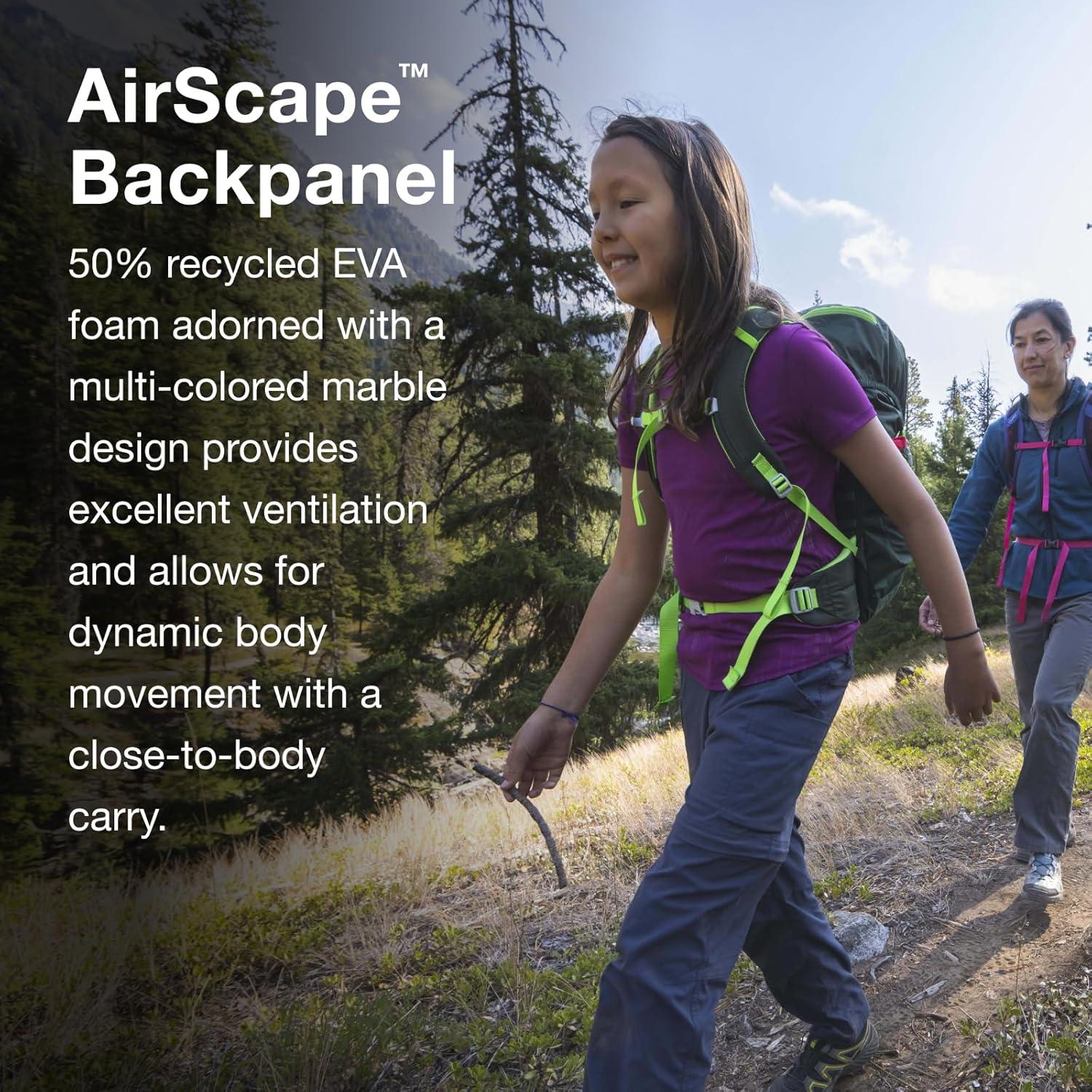 imageOsprey Jet 18L Kids Hiking Backpack Blue SpikemossBlue Spikemoss