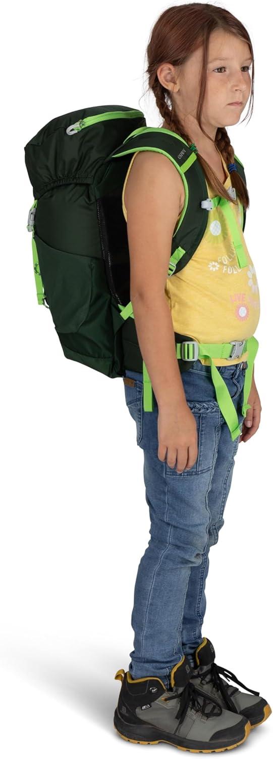imageOsprey Jet 18L Kids Hiking Backpack Blue SpikemossEuphoria Purple