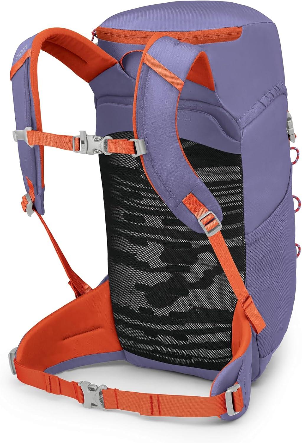 imageOsprey Jet 18L Kids Hiking Backpack Blue SpikemossEuphoria Purple