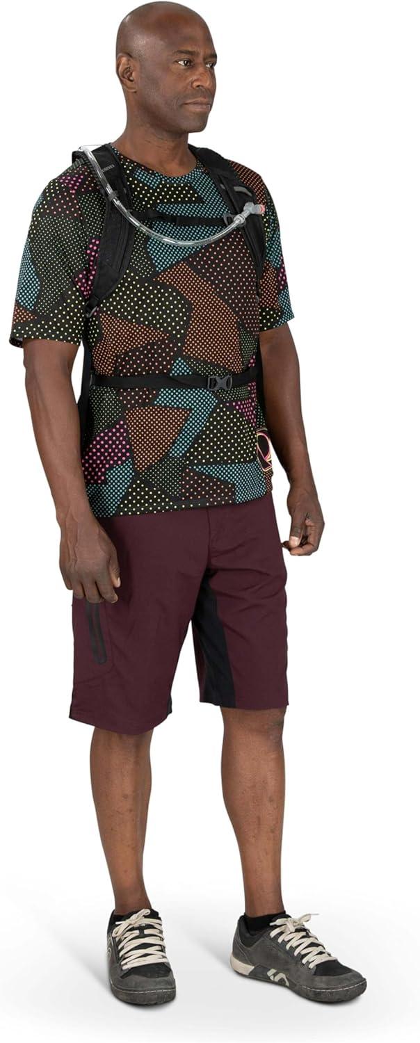 imageOsprey Katari 15L Mens Biking Backpack with Hydraulics Reservoir Green CreekBlack