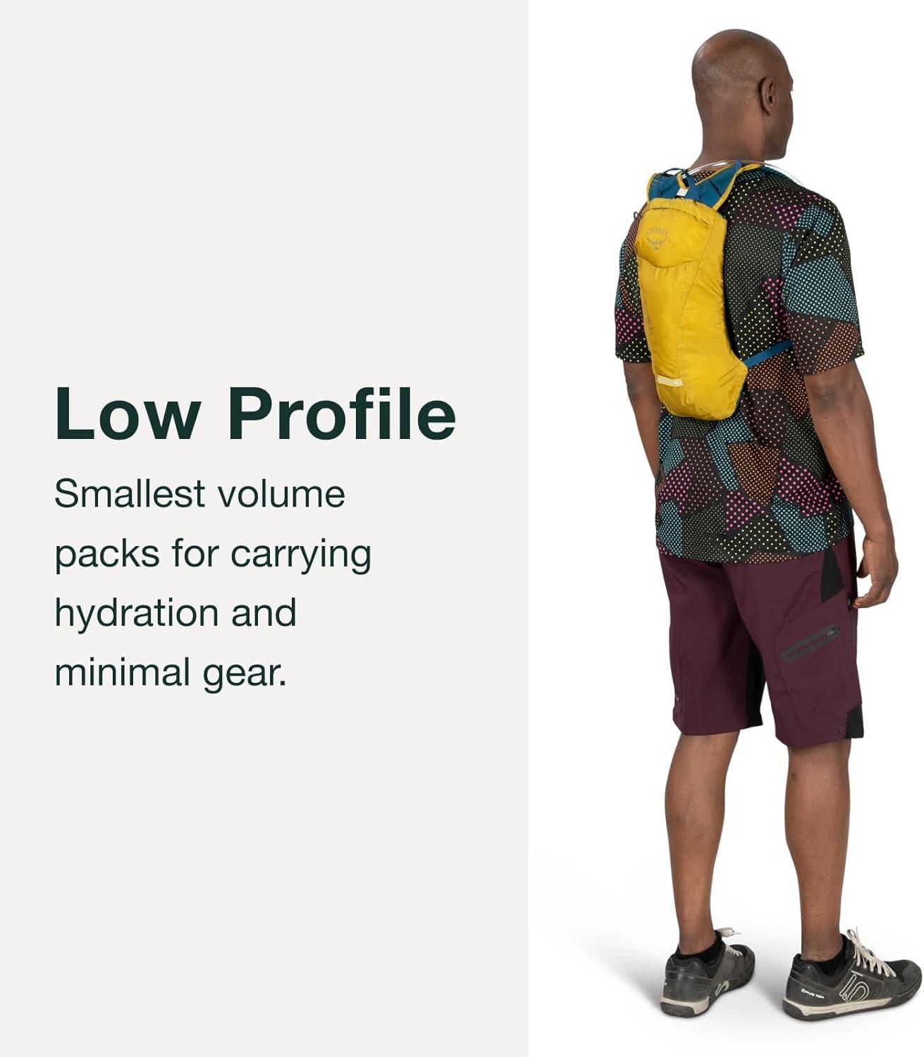 imageOsprey Katari 15L Mens Biking Backpack with Hydraulics Reservoir Green CreekBlack