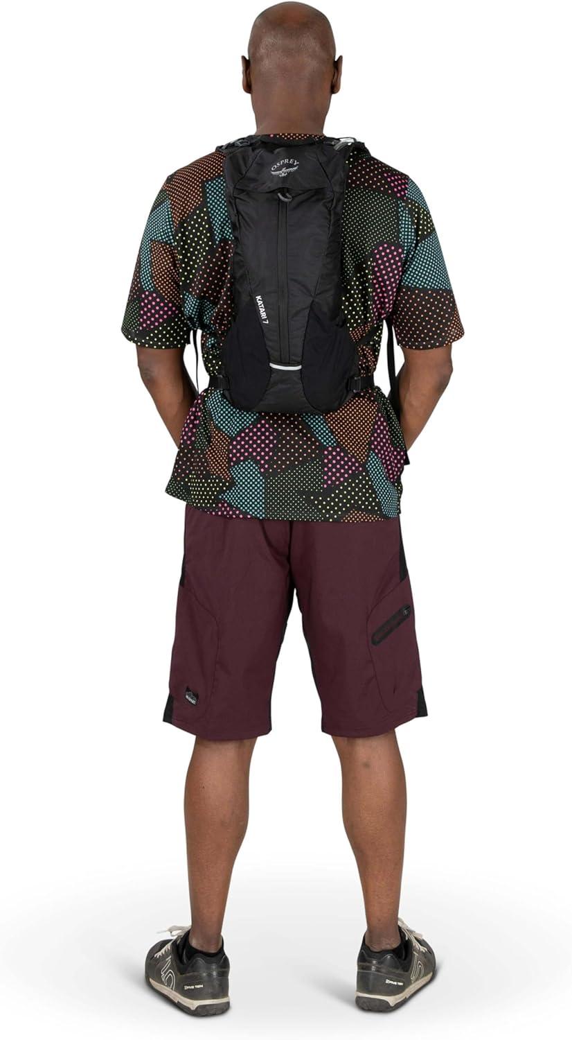 imageOsprey Katari 15L Mens Biking Backpack with Hydraulics Reservoir Green CreekBlack