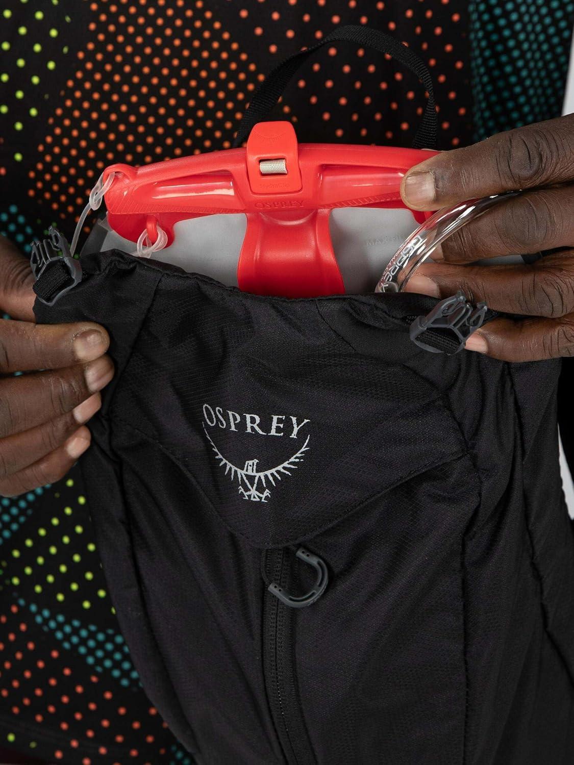 imageOsprey Katari 15L Mens Biking Backpack with Hydraulics Reservoir Green CreekBlack