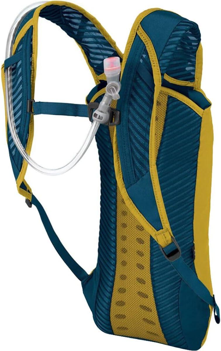 imageOsprey Katari 15L Mens Biking Backpack with Hydraulics Reservoir Green CreekPrimavera Yellow