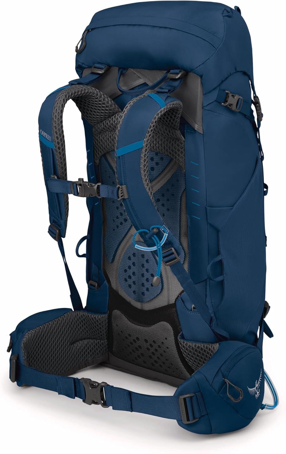 imageOsprey Kestrel 38L Mens Backpacking Backpack Atlas Blue LXLAtlas Blue