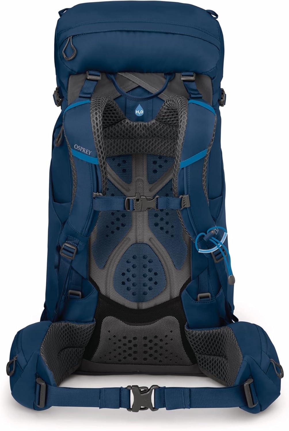 imageOsprey Kestrel 38L Mens Backpacking Backpack Atlas Blue LXLAtlas Blue