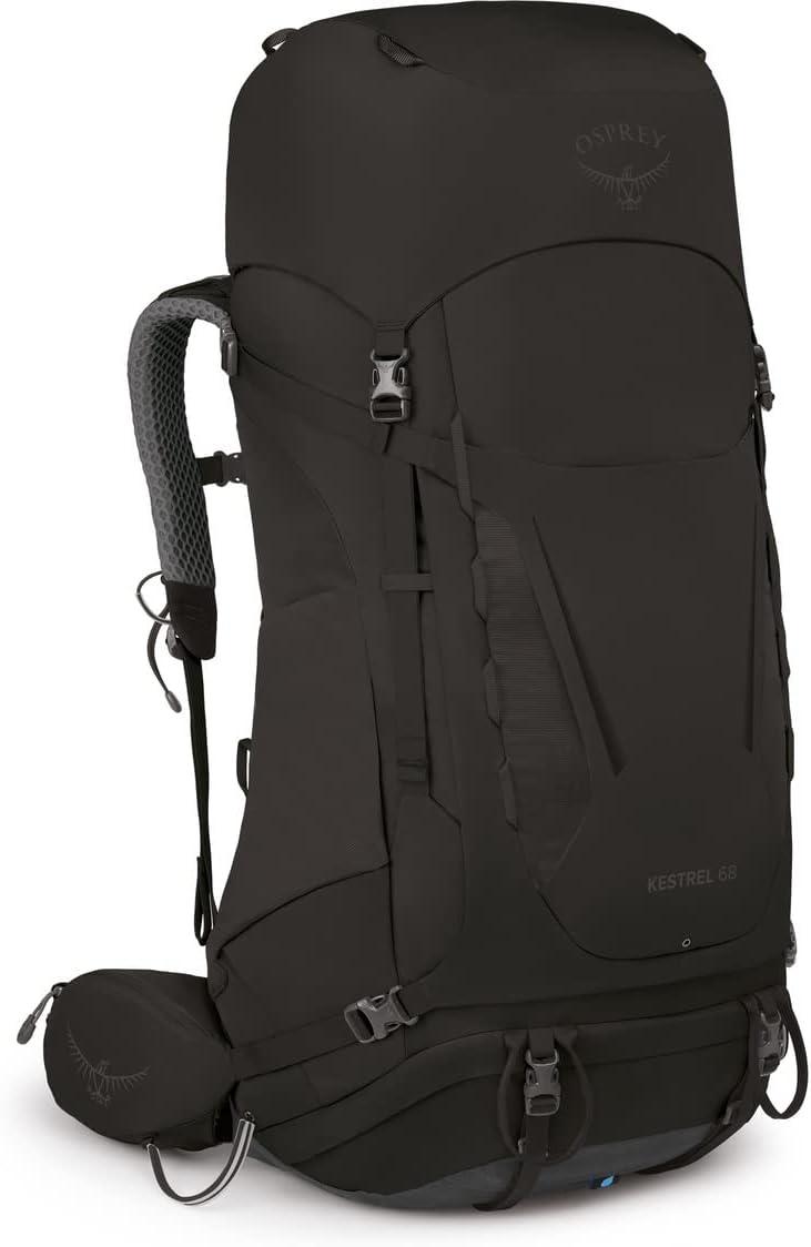 imageOsprey Kestrel 68L Mens Backpacking Backpack Black SMBlack