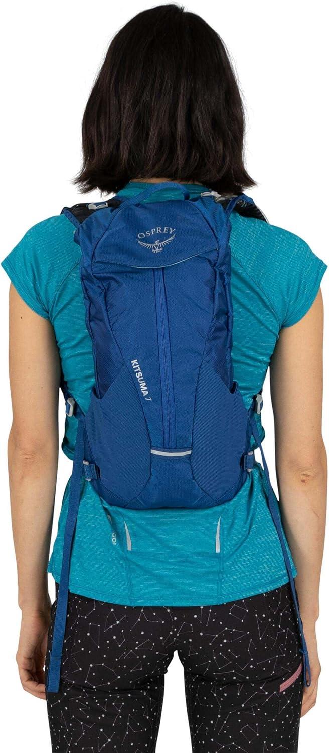 imageOsprey Kitsuma 15L Womens Biking Backpack with Hydraulics Reservoir Space Travel GreyAstrology Blue