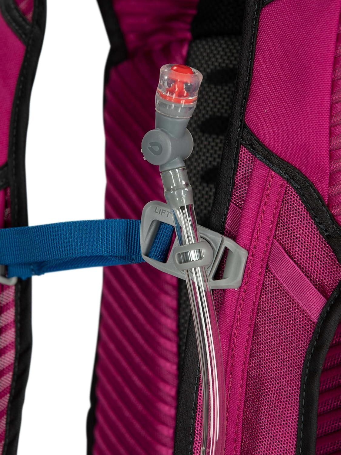 imageOsprey Kitsuma 15L Womens Biking Backpack with Hydraulics Reservoir Space Travel GreyAstrology Blue