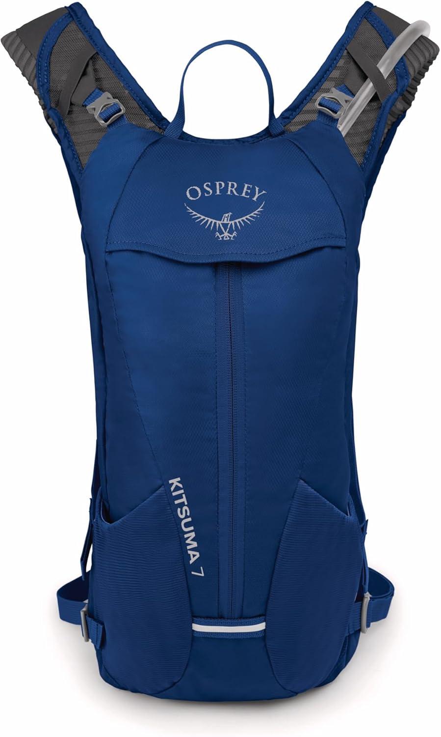 imageOsprey Kitsuma 15L Womens Biking Backpack with Hydraulics Reservoir Space Travel GreyAstrology Blue