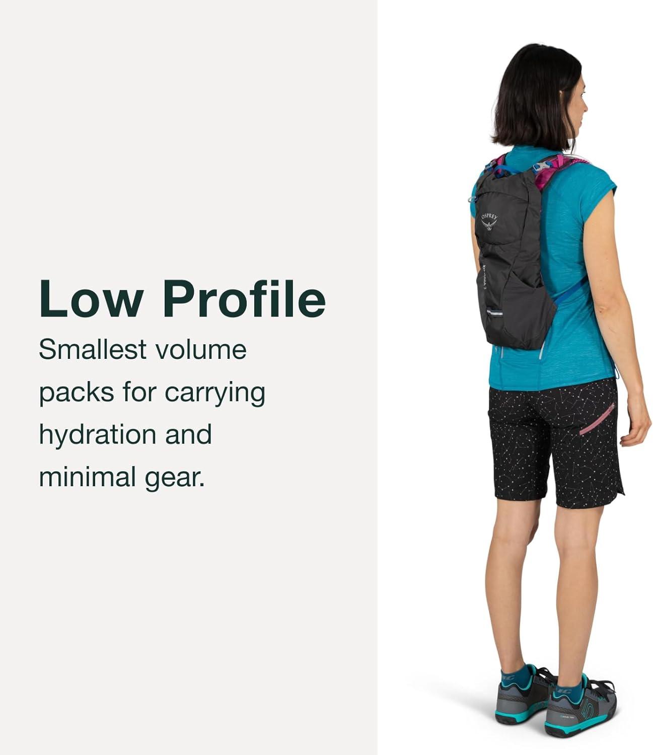 imageOsprey Kitsuma 15L Womens Biking Backpack with Hydraulics Reservoir Space Travel GreyAstrology Blue