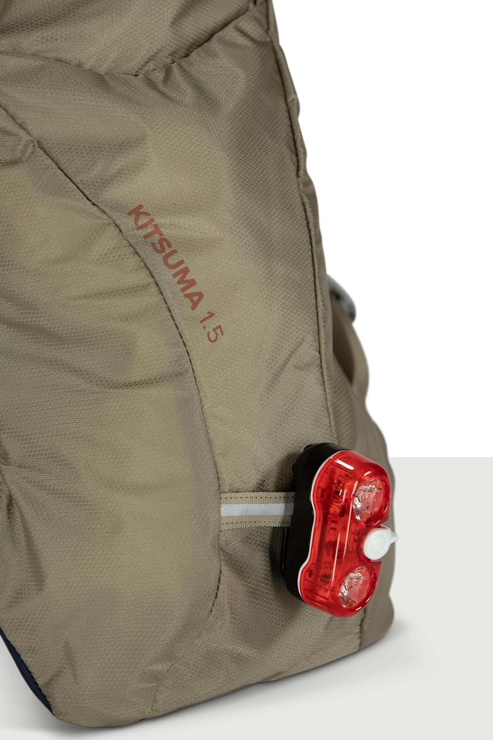 imageOsprey Kitsuma 15L Womens Biking Backpack with Hydraulics Reservoir Space Travel GreySpace Travel Grey