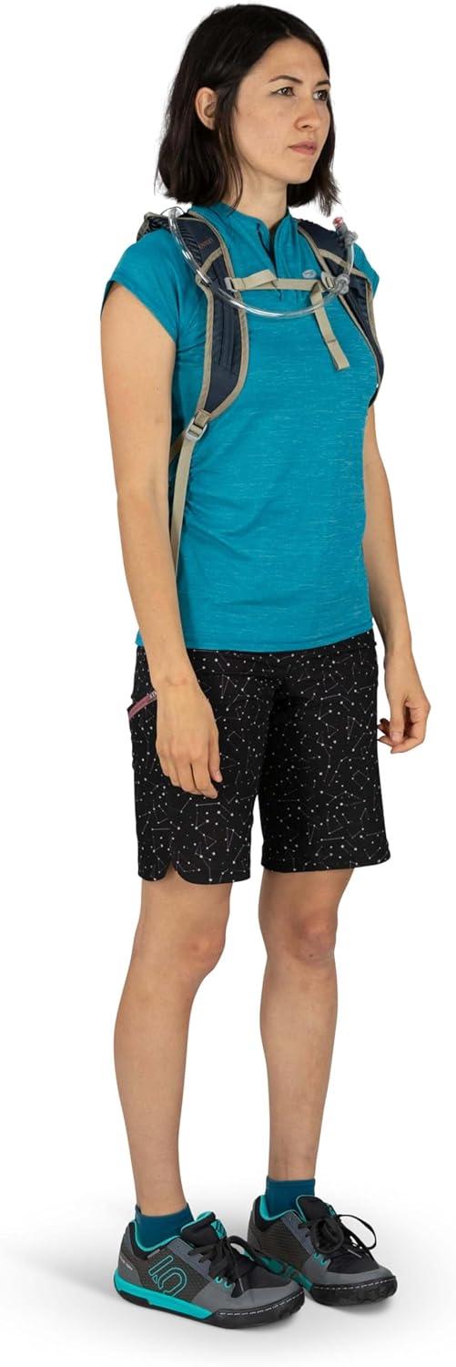 imageOsprey Kitsuma 15L Womens Biking Backpack with Hydraulics Reservoir Space Travel GreySpace Travel Grey