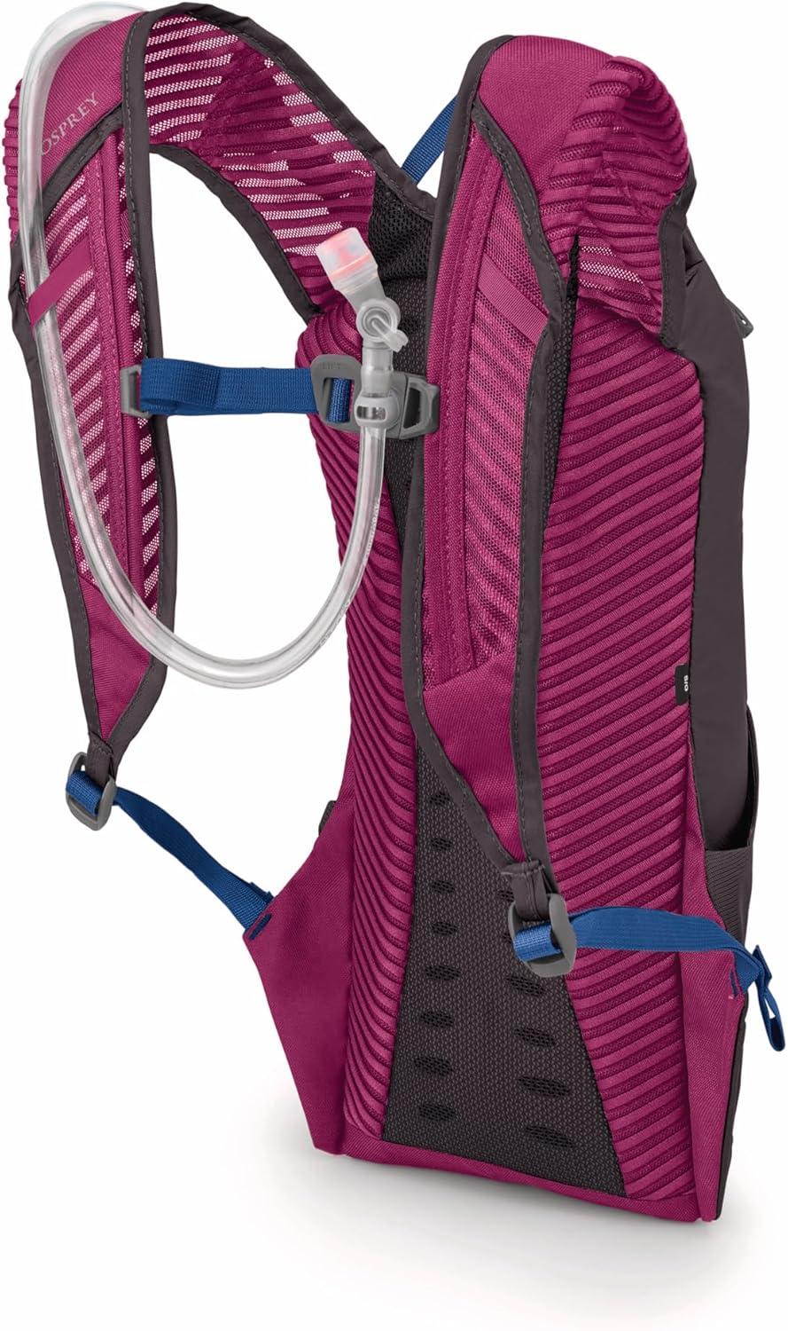 imageOsprey Kitsuma 15L Womens Biking Backpack with Hydraulics Reservoir Space Travel GreySpace Travel Grey