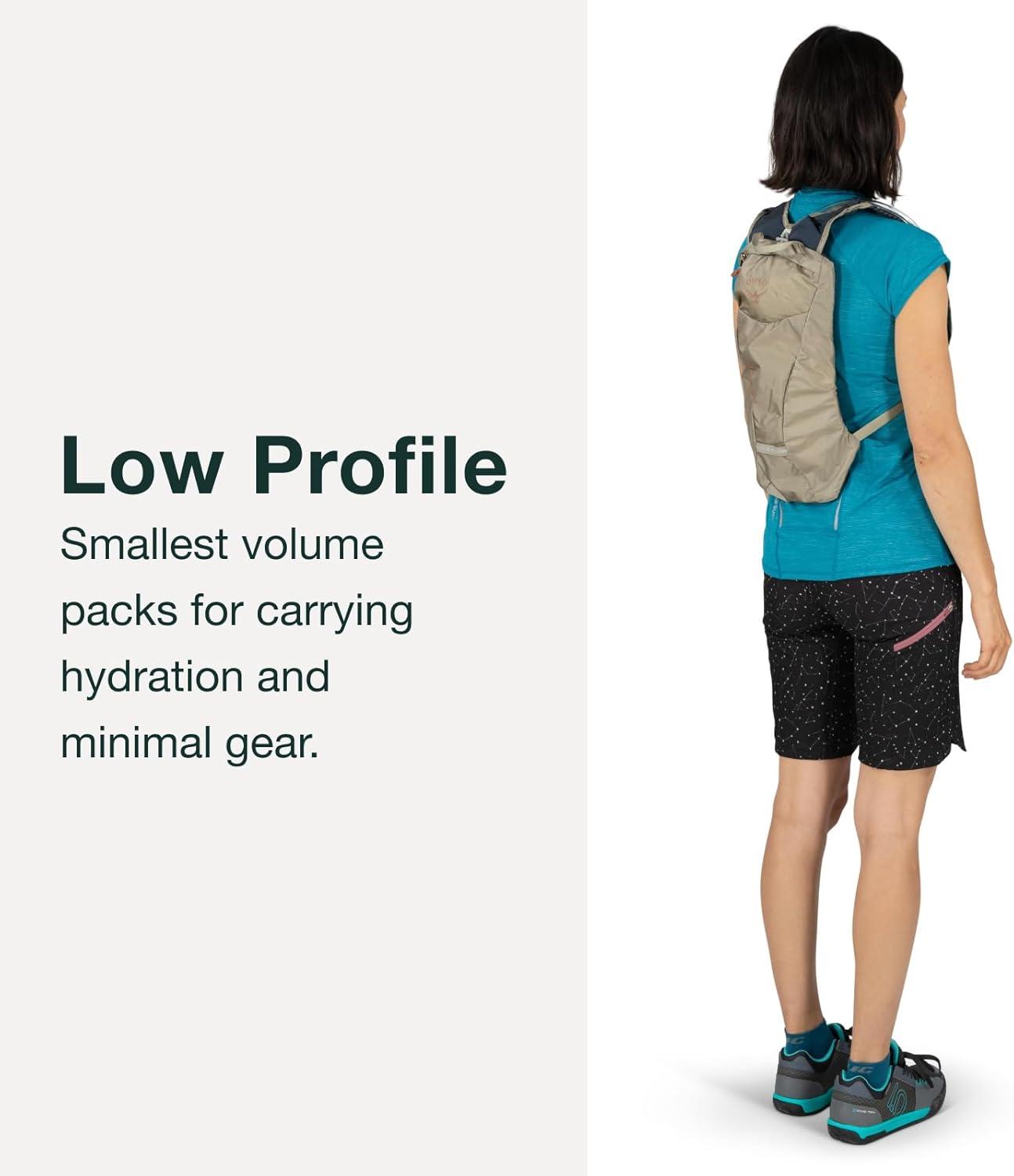 imageOsprey Kitsuma 15L Womens Biking Backpack with Hydraulics Reservoir Space Travel GreySpace Travel Grey