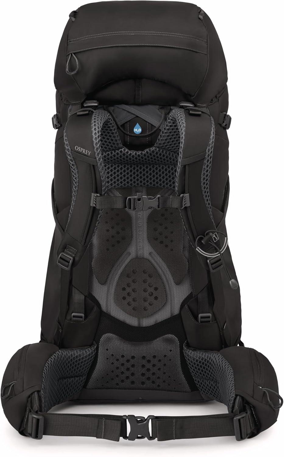 imageOsprey Kyte 58L Womens Backpacking Backpack with Hipbelt Elderberry Purple WXSSBlack