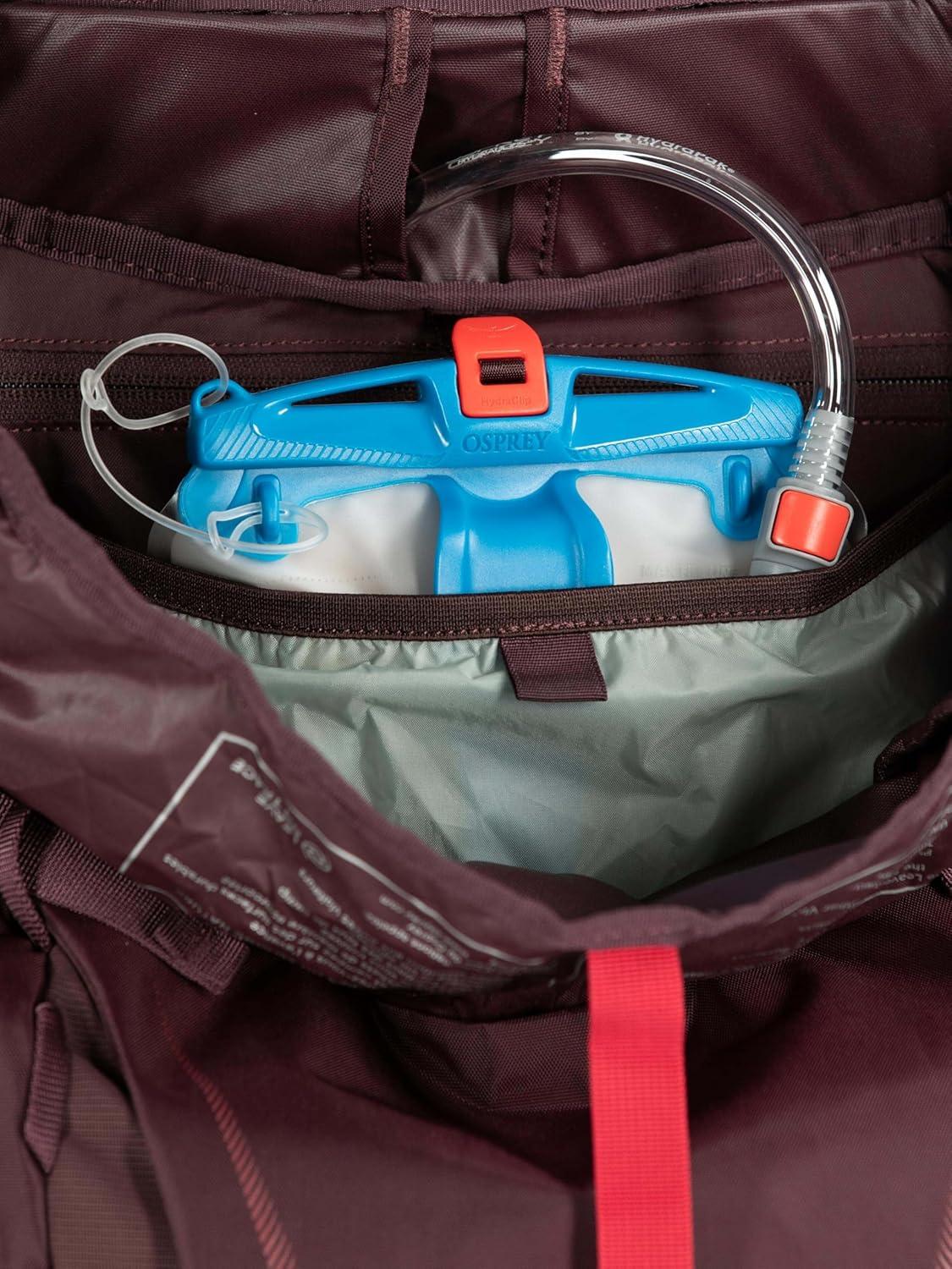 imageOsprey Kyte 58L Womens Backpacking Backpack with Hipbelt Elderberry Purple WXSSElderberry Purple