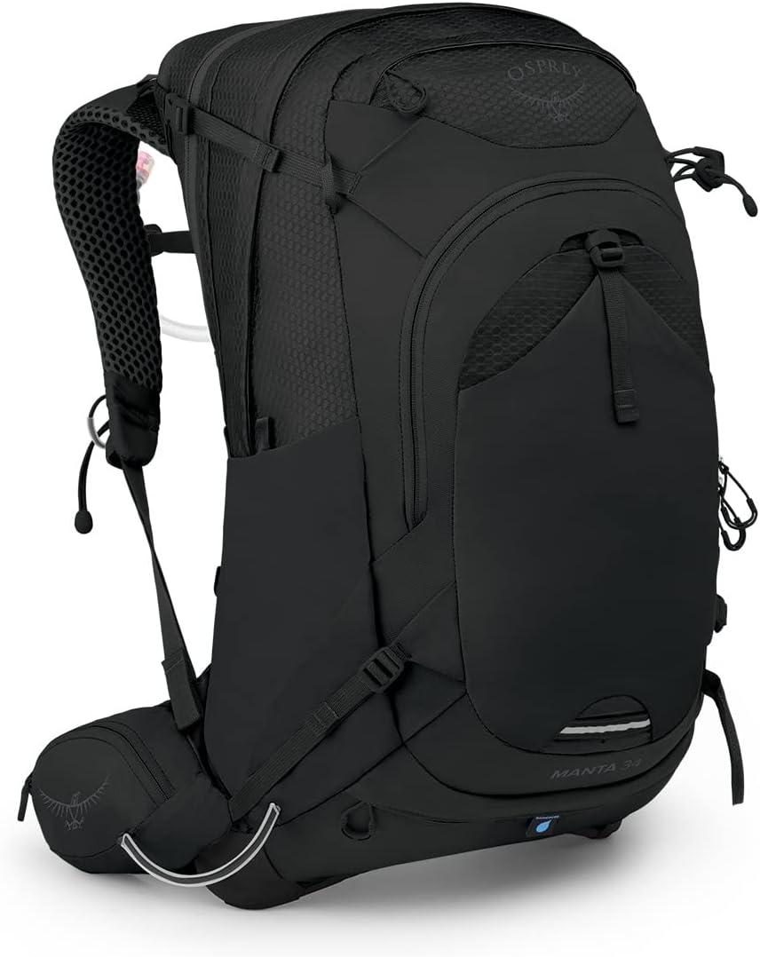 imageOsprey Manta 34L Mens Hiking Backpack with Hydraulics Reservoir BlackBlack