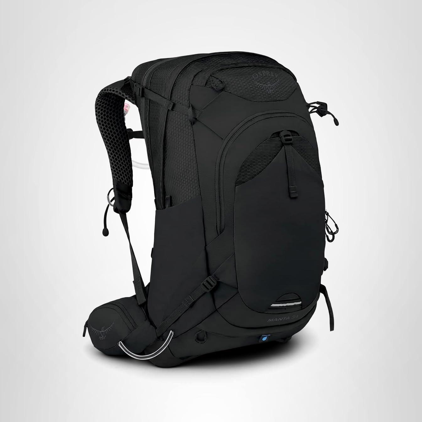 imageOsprey Manta 34L Mens Hiking Backpack with Hydraulics Reservoir BlackBlack