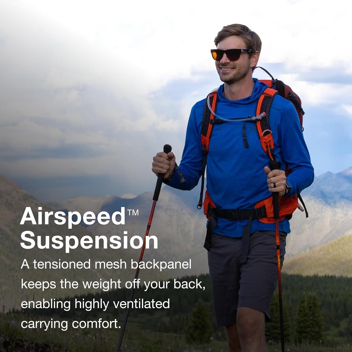 imageOsprey Manta 34L Mens Hiking Backpack with Hydraulics Reservoir BlackBlack