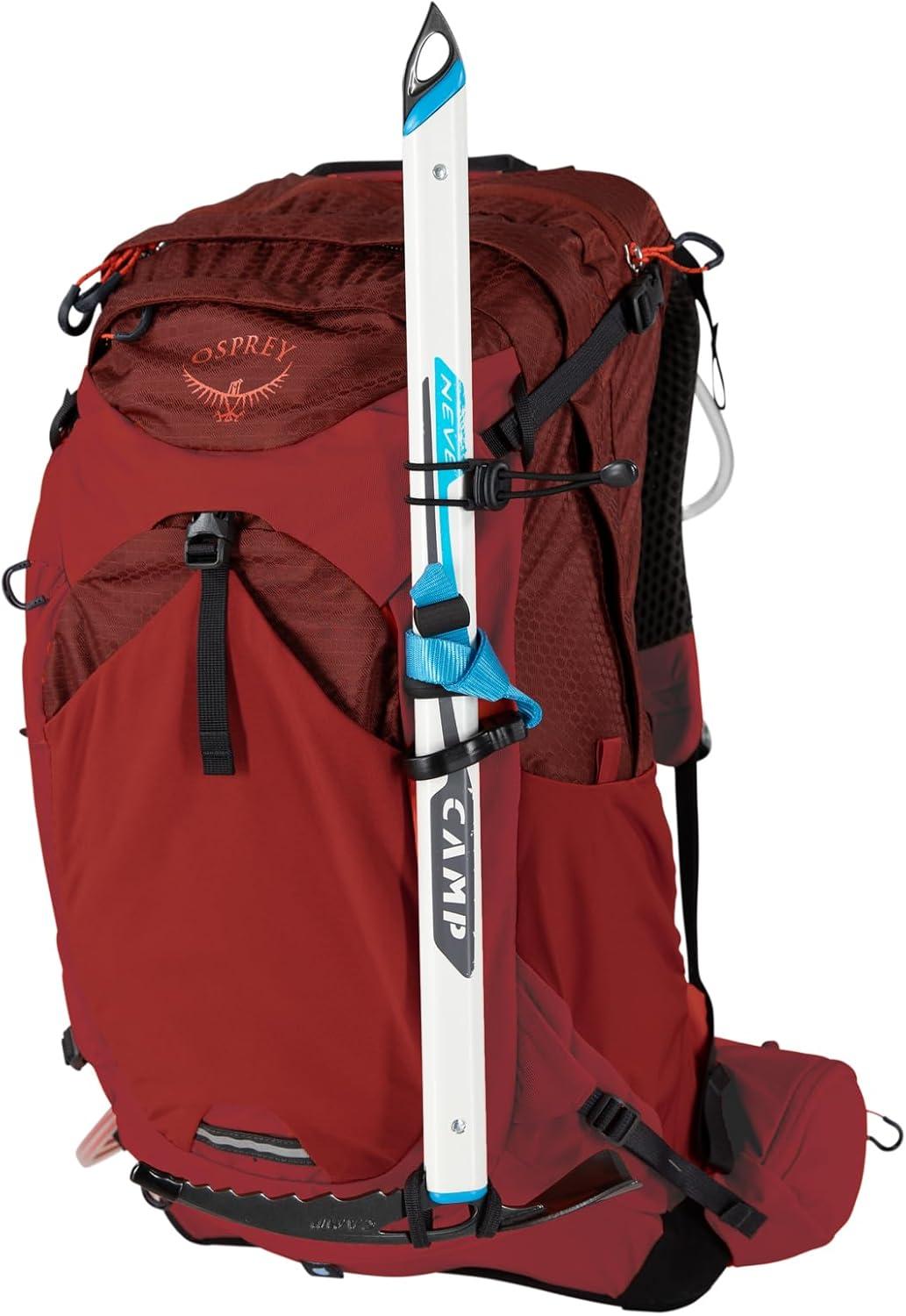 imageOsprey Manta 34L Mens Hiking Backpack with Hydraulics Reservoir BlackOak Leaf Orange