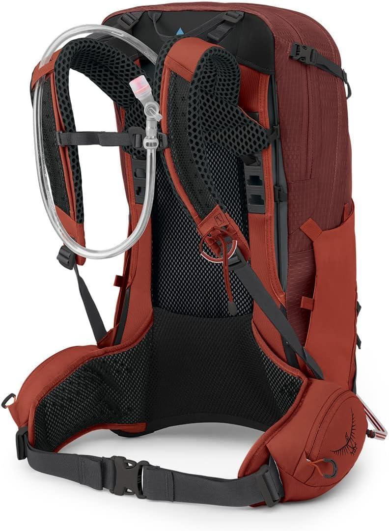 imageOsprey Manta 34L Mens Hiking Backpack with Hydraulics Reservoir BlackOak Leaf Orange