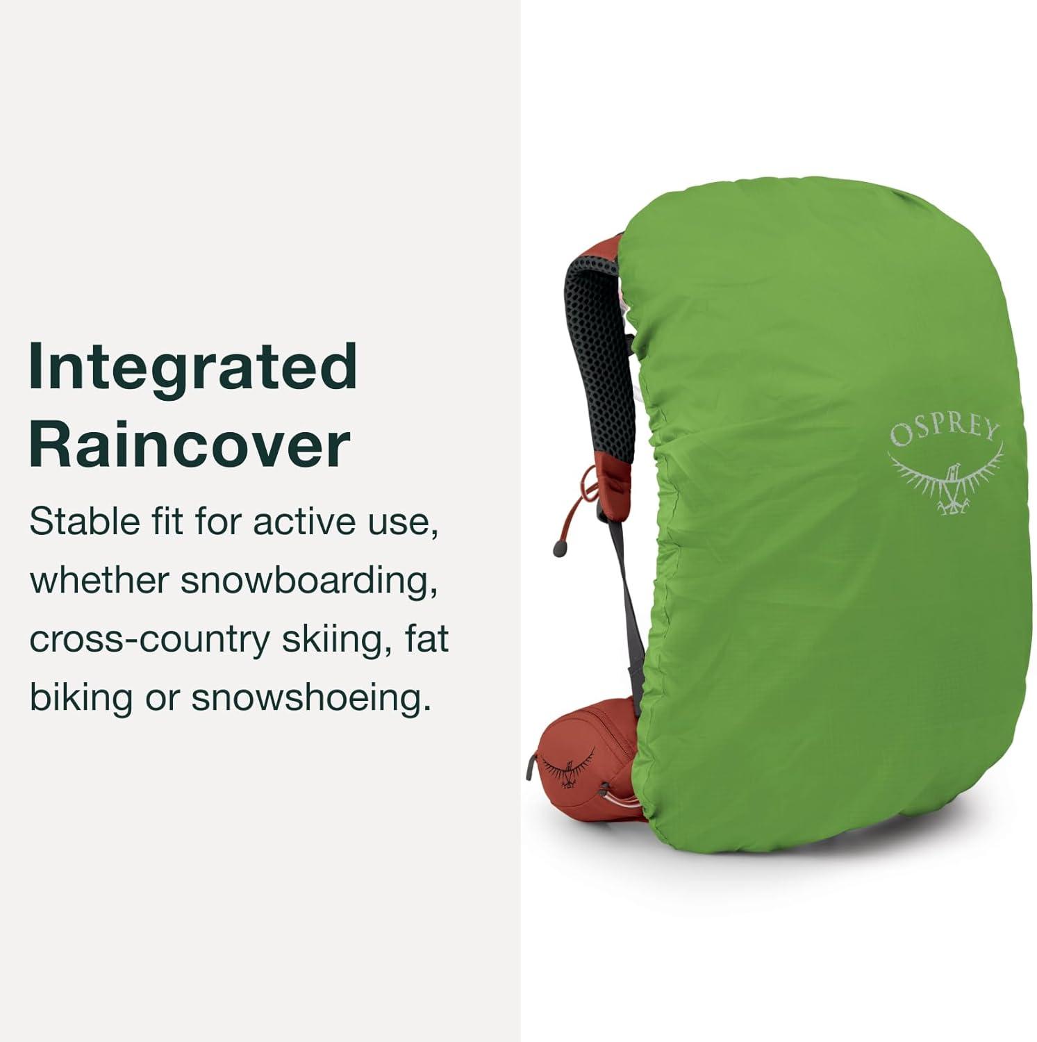 imageOsprey Manta 34L Mens Hiking Backpack with Hydraulics Reservoir BlackOak Leaf Orange