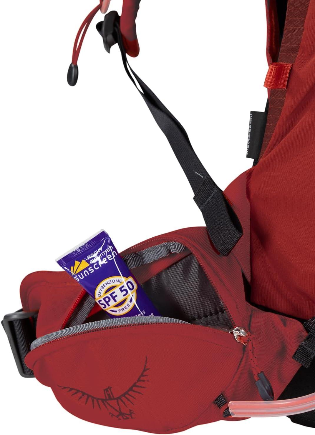 imageOsprey Manta 34L Mens Hiking Backpack with Hydraulics Reservoir BlackOak Leaf Orange