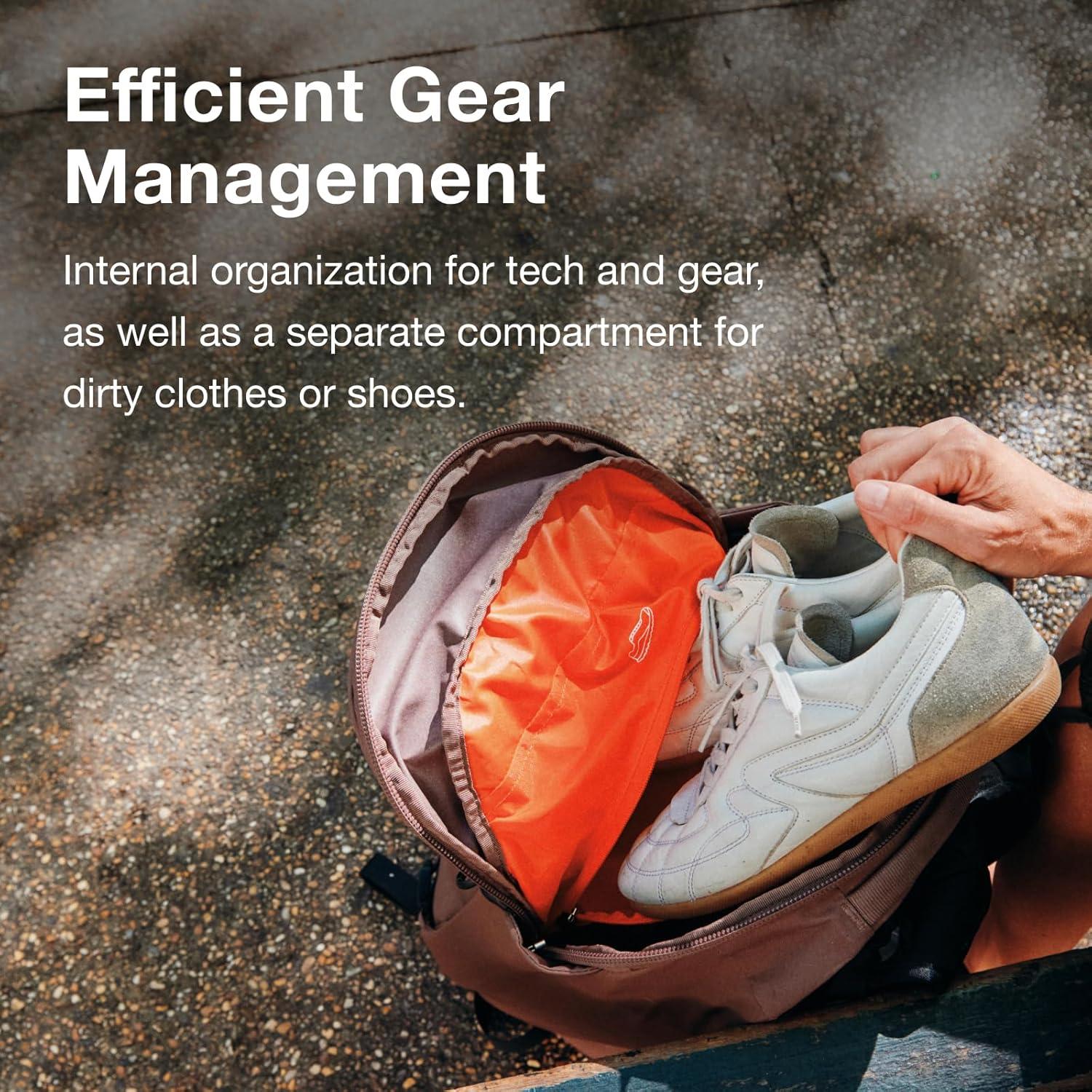 imageOsprey Metron 24L Commuter Bike Backpack BlackMagma Brown