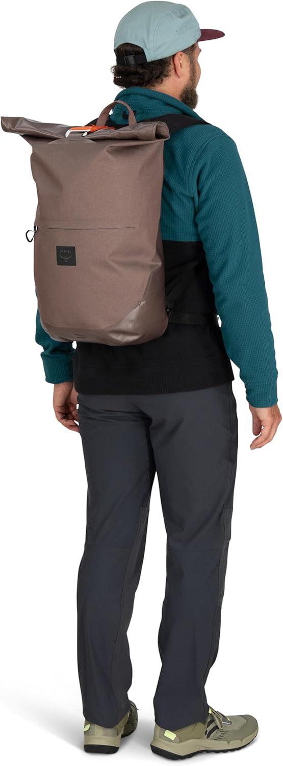 imageOsprey Metron 25L Waterproof Commuter Bike Backpack Raven BlackMagma Brown