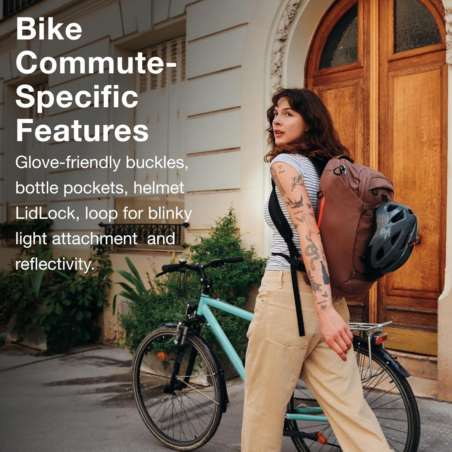 imageOsprey Metron 34L Airspeed Commuter Bike Backpack BlackBlack