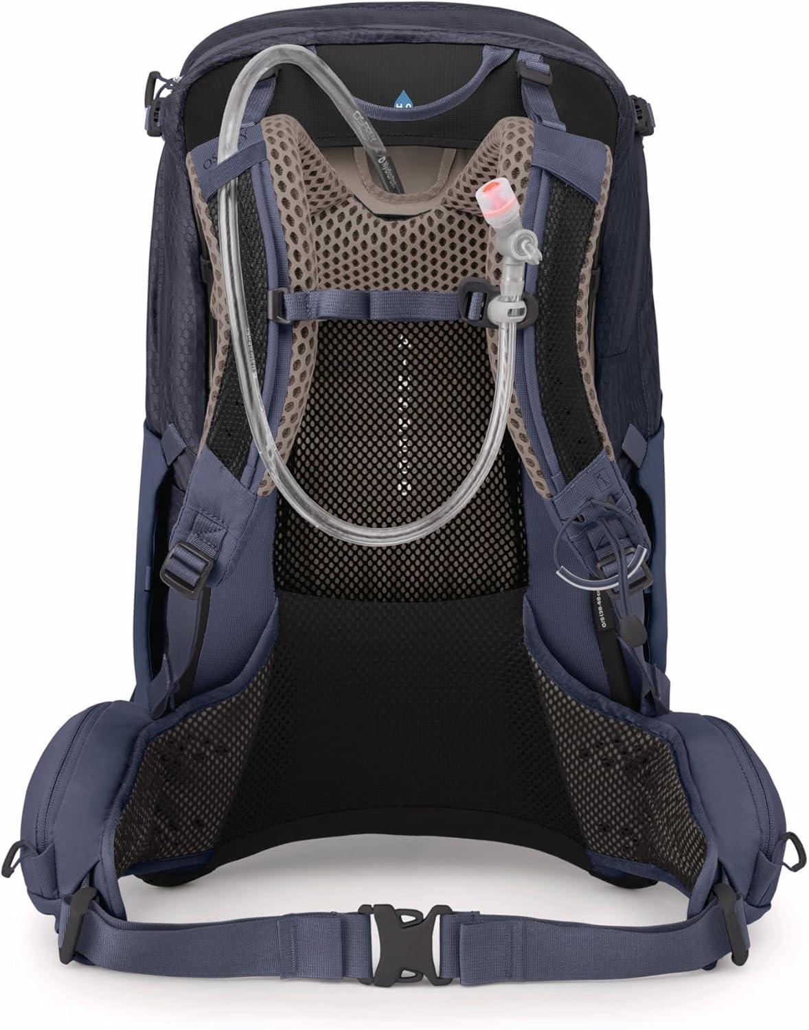 imageOsprey Mira 22L Womens Hiking Backpack with Hydraulics Reservoir Succulent GreenAnchor Blue