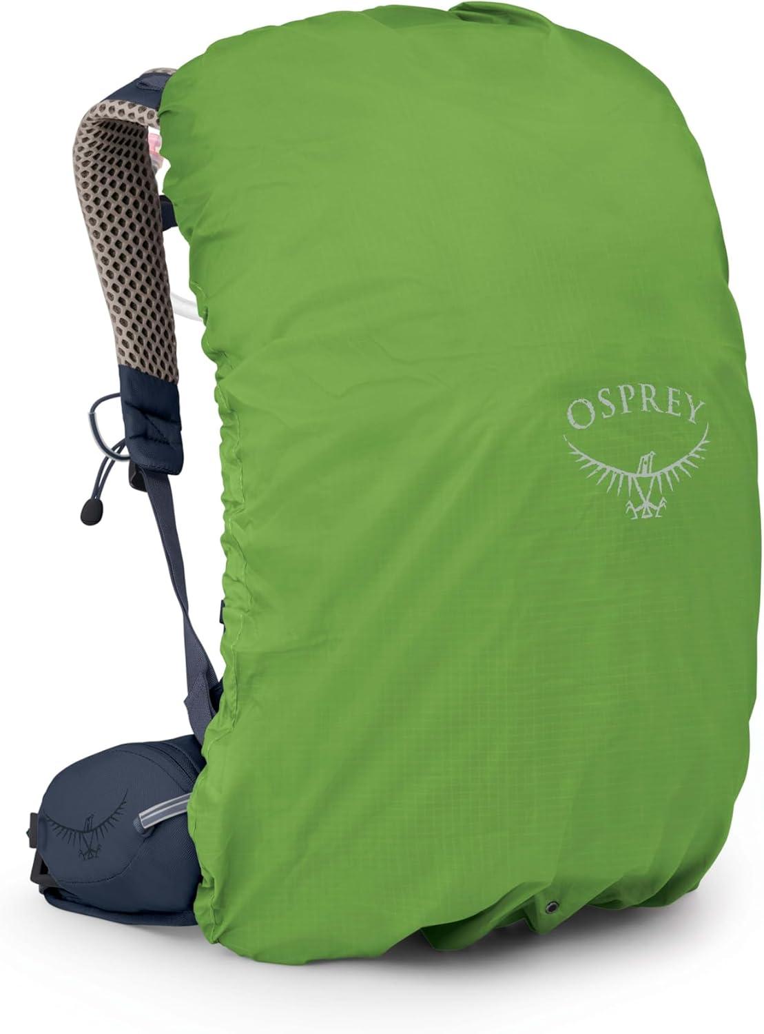 imageOsprey Mira 22L Womens Hiking Backpack with Hydraulics Reservoir Succulent GreenAnchor Blue