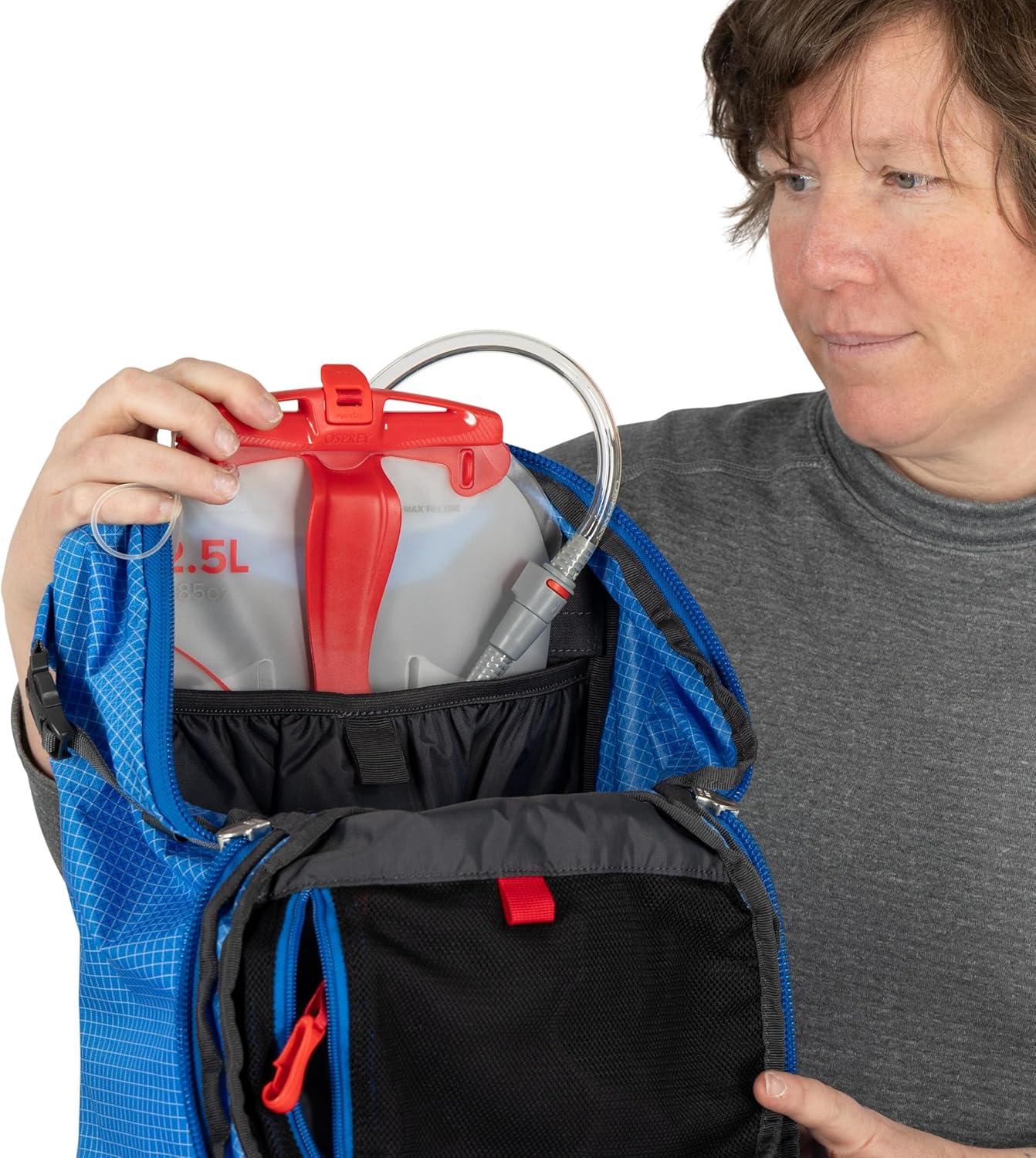 imageOsprey Mutant 22L Climbing and Mountaineering Unisex Backpack Tungsten GreyBlue Flame