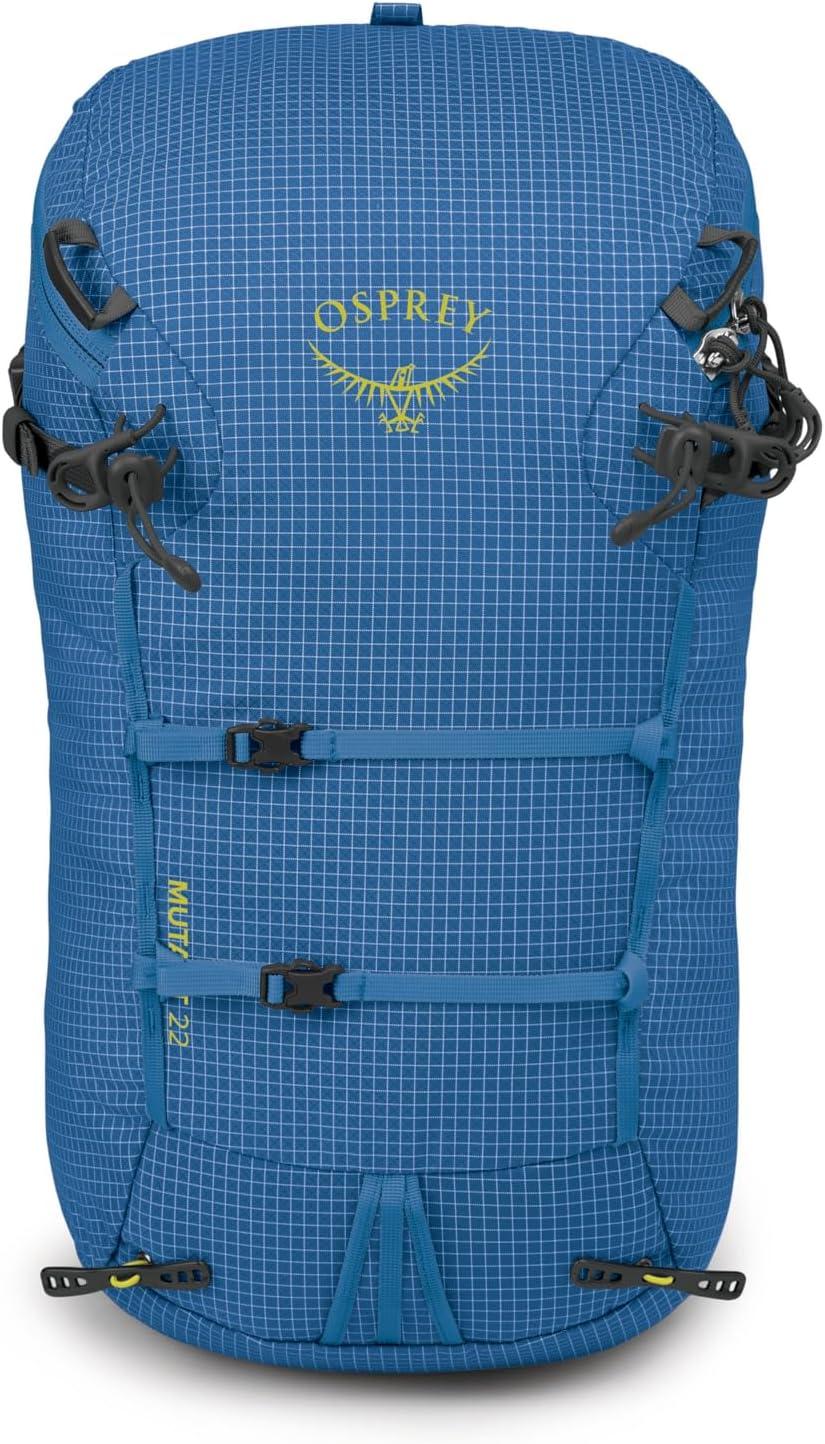 imageOsprey Mutant 22L Climbing and Mountaineering Unisex Backpack Tungsten GreyBlue Flame