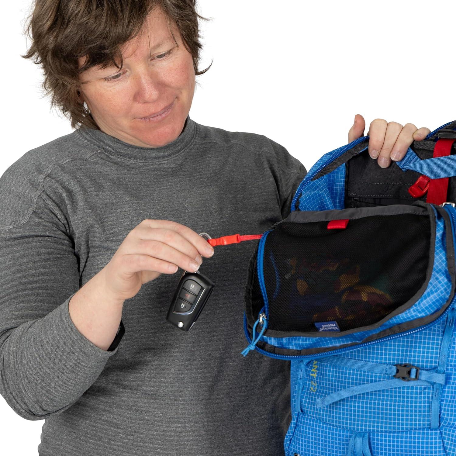 imageOsprey Mutant 22L Climbing and Mountaineering Unisex Backpack Tungsten GreyBlue Flame