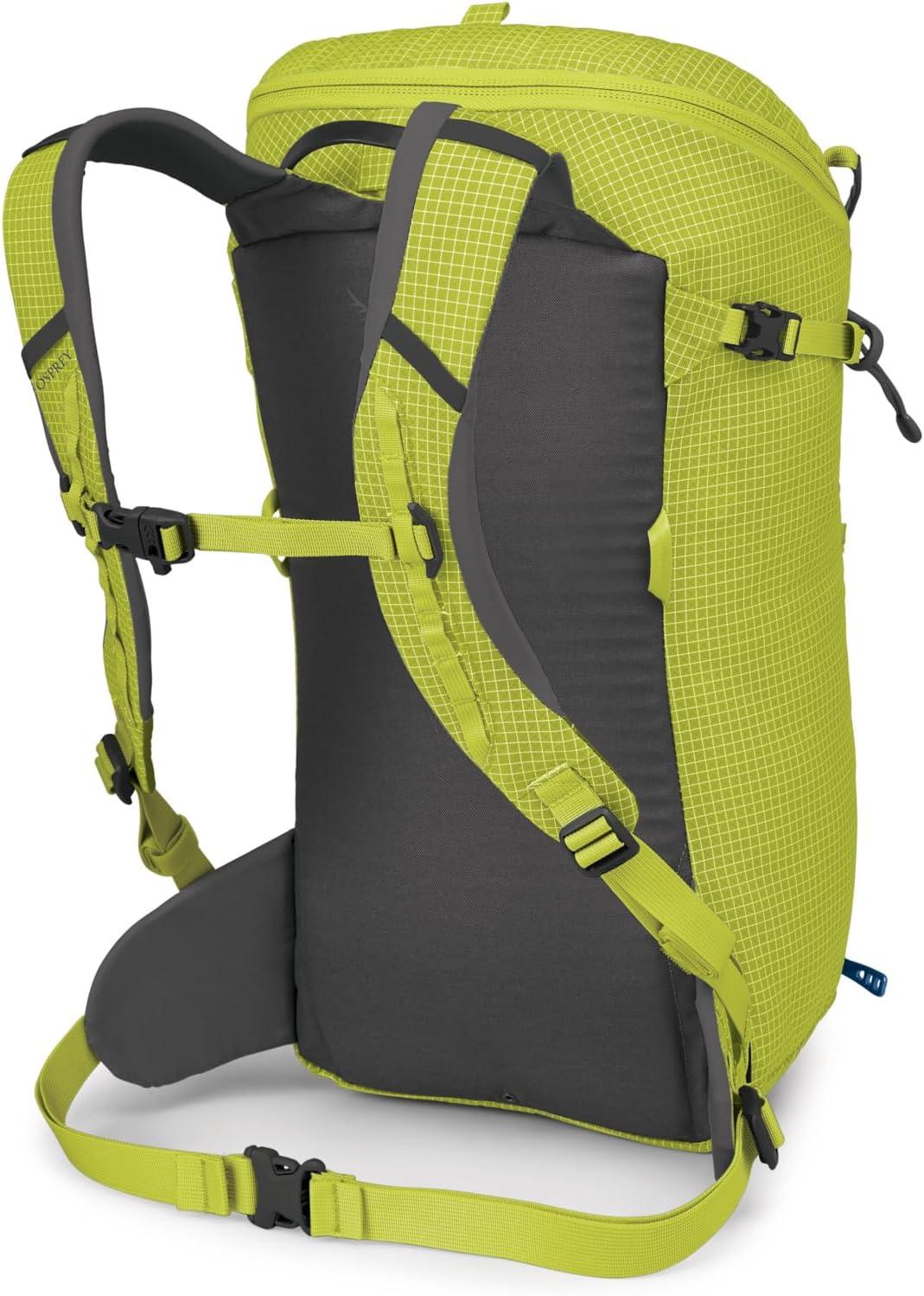 imageOsprey Mutant 22L Climbing and Mountaineering Unisex Backpack Tungsten GreyLemongrass