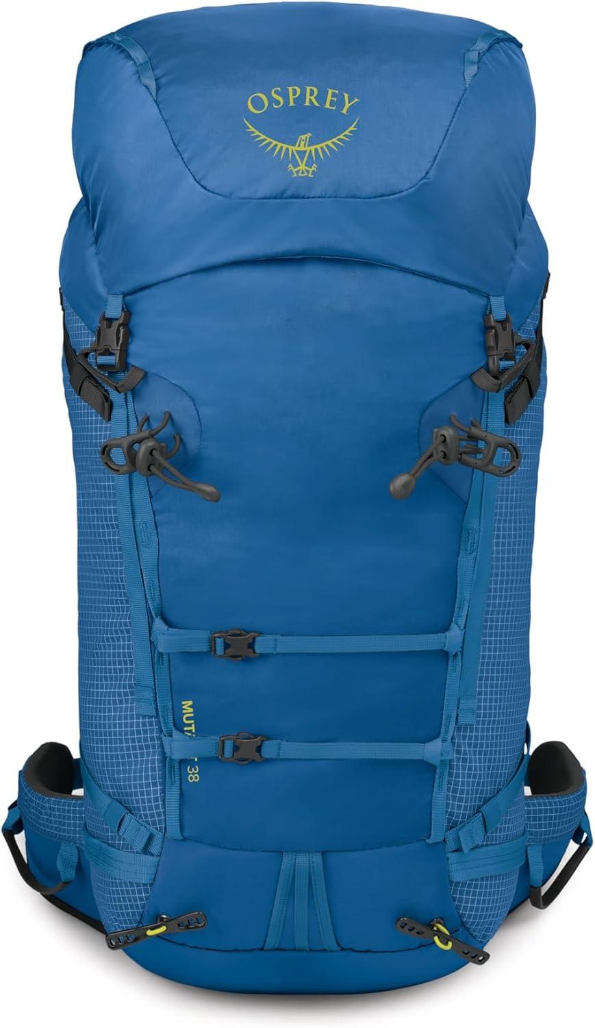 imageOsprey Mutant 38L Climbing and Mountaineering Backpack for Men and Women Blue Flame MediumLargeBlue Flame