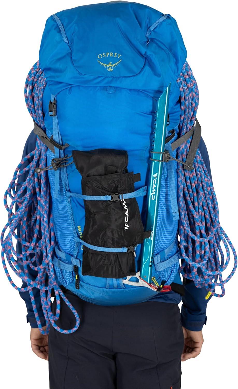 imageOsprey Mutant 52L Climbing and Mountaineering Unisex Backpack Tungsten Grey SMBlue Flame