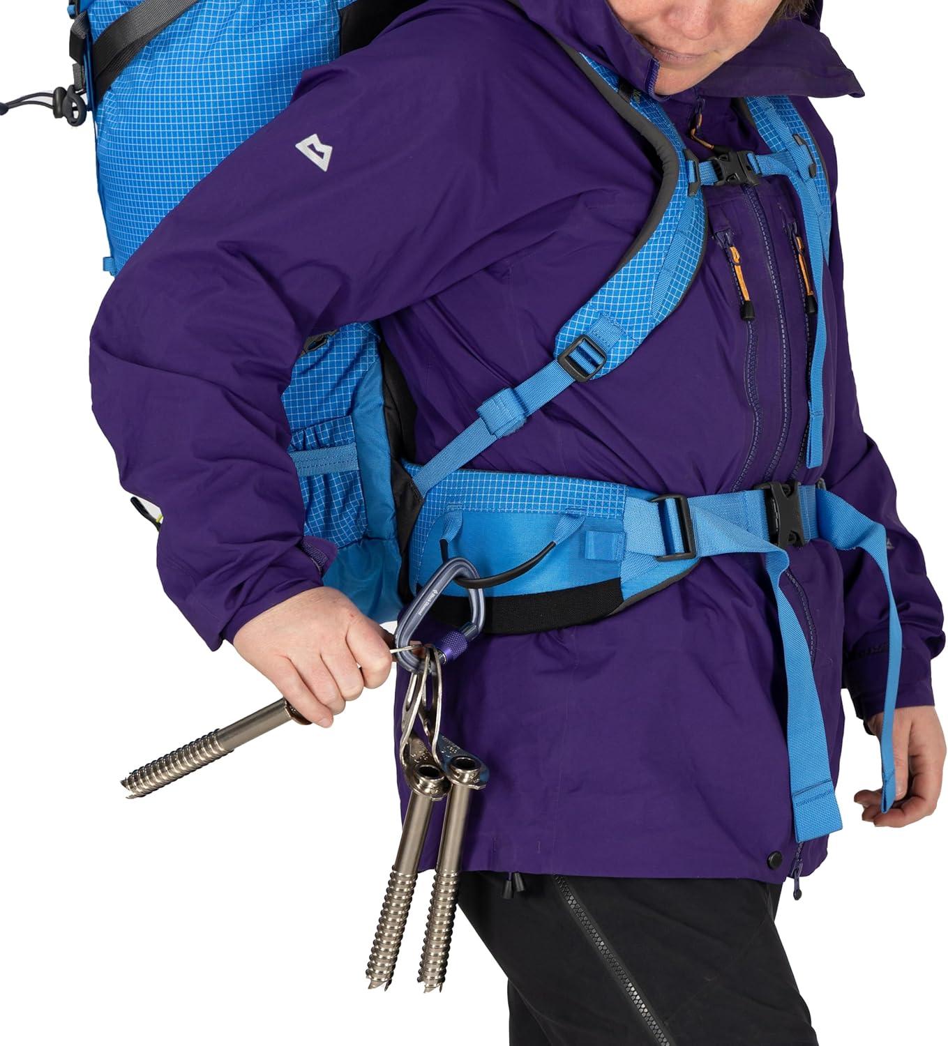 imageOsprey Mutant 52L Climbing and Mountaineering Unisex Backpack Tungsten Grey SMBlue Flame