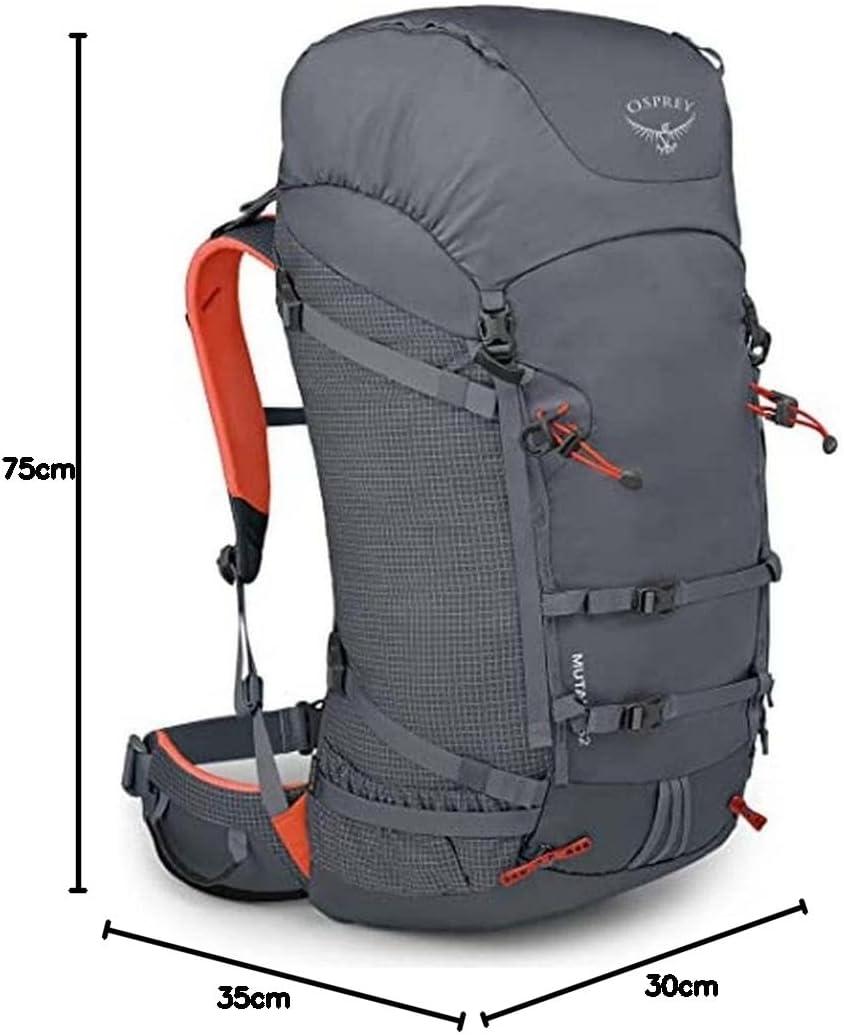 imageOsprey Mutant 52L Climbing and Mountaineering Unisex Backpack Tungsten Grey SMTungsten Grey
