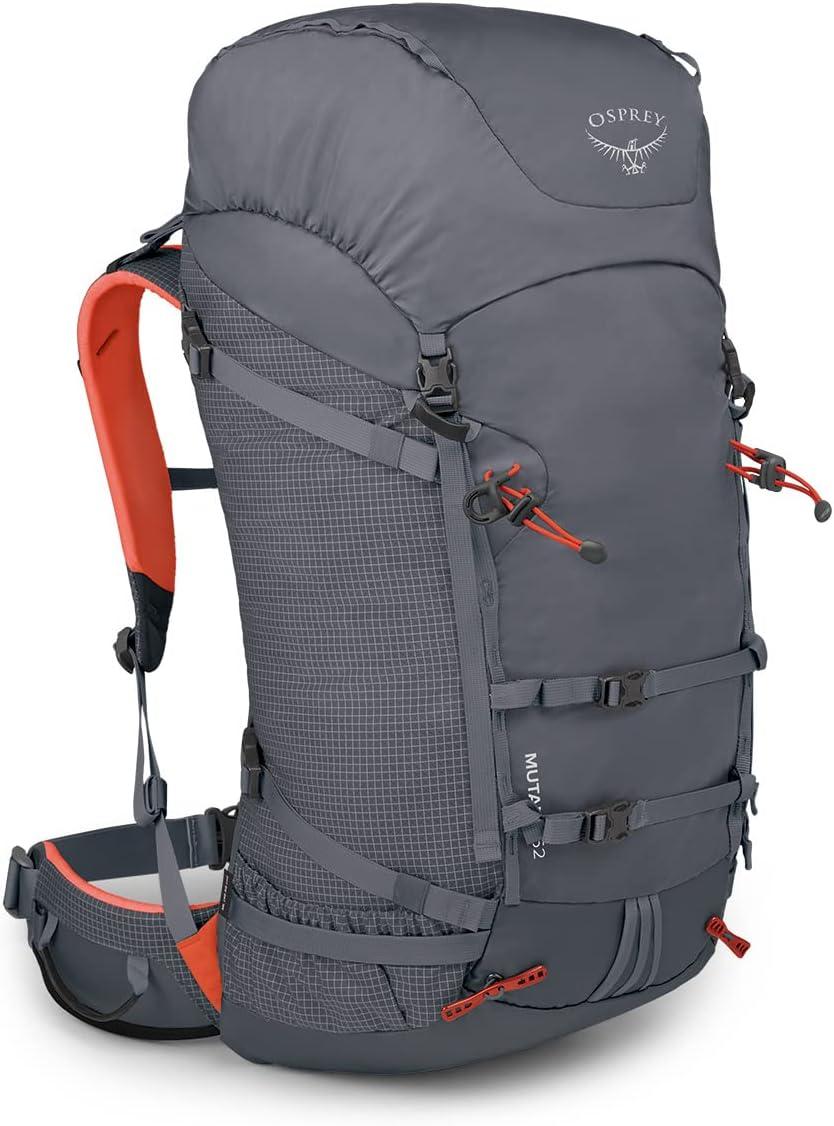 imageOsprey Mutant 52L Climbing and Mountaineering Unisex Backpack Tungsten Grey SMTungsten Grey