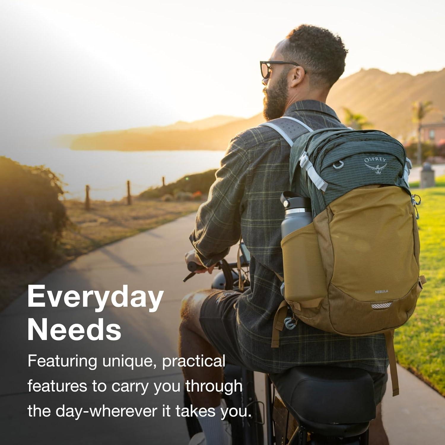 imageOsprey Nebula Commuter Backpack BlackCascade BlueCoal Grey Heather