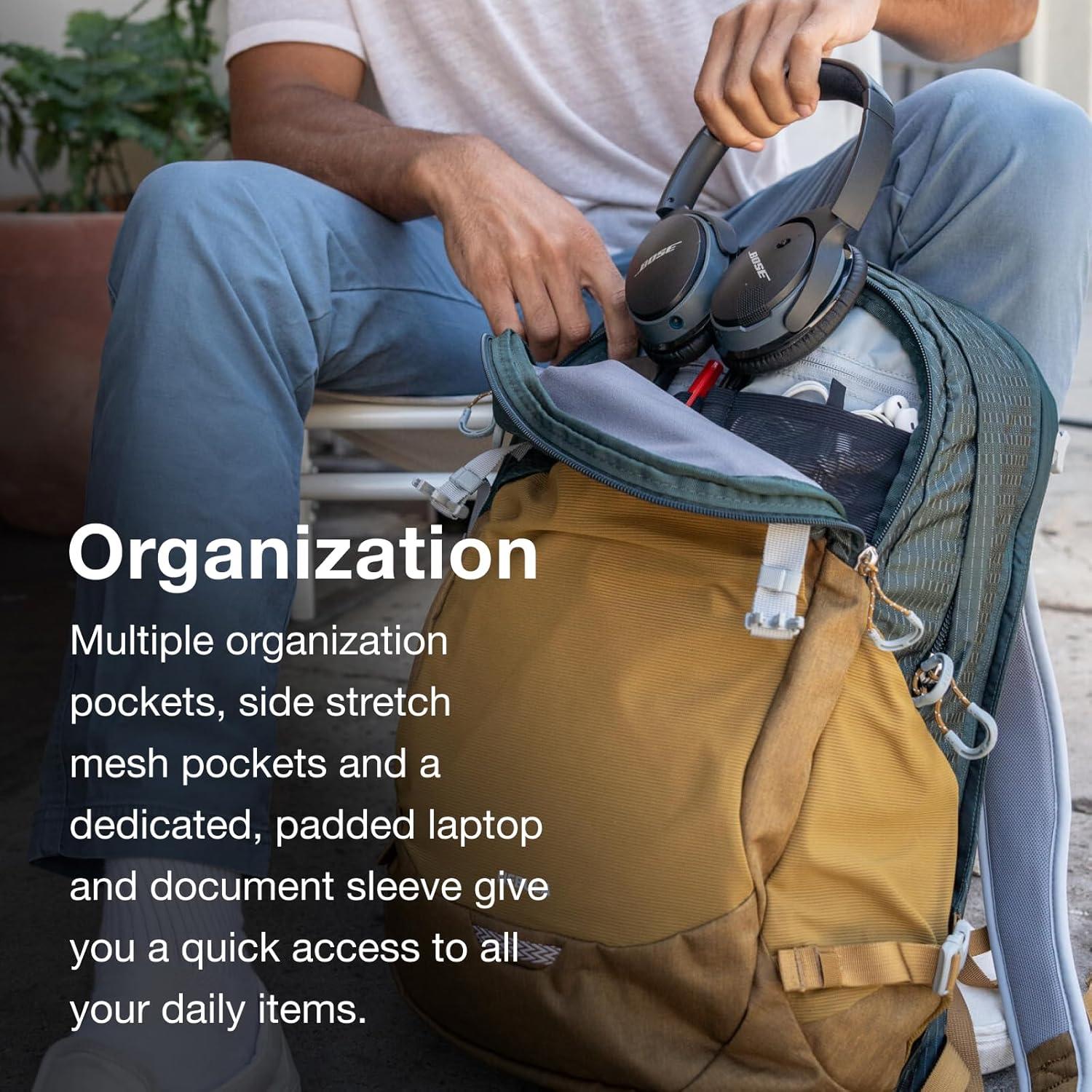 imageOsprey Nebula Commuter Backpack BlackCascade BlueCoal Grey Heather