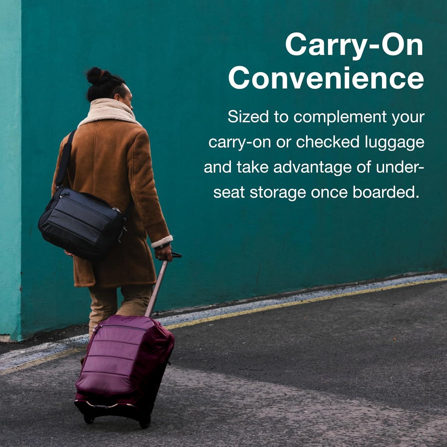 imageOsprey Ozone Brief Bag Lightweight Shoulder Bag with Padded Laptop Sleeve Removable Strap and Hidden Cash Pocket Travel Briefcase and Personal Item Fits Most 16quot Laptops CarryOn Companion