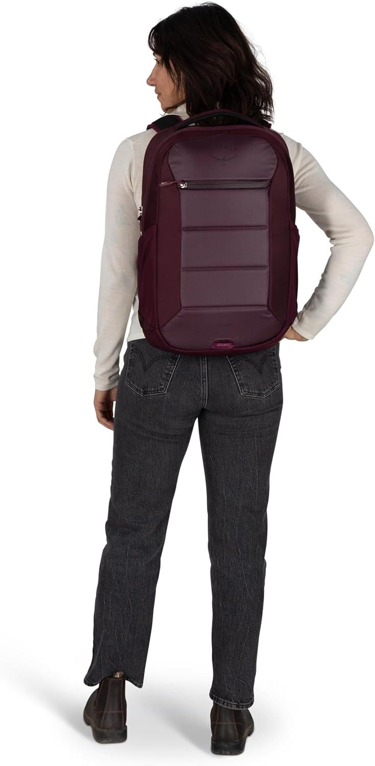 imageOsprey Ozone Laptop Backpack with Ventilated AirScape Backpanel Lightweight Travel Backpack with 16 Laptop Sleeve CarryOn Compatible Travel Bag for Men and Women BlackBlack